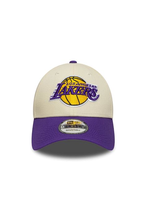 Cappello New Era 9FORTY LA Lakers NBA Colour Block Crema Viola Unisex NEW ERA | Cappelli | 60771881-